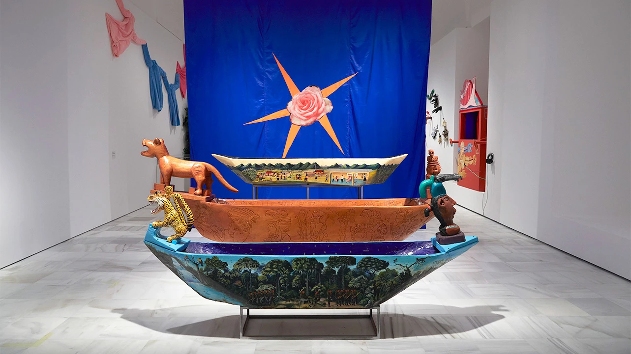 Vista de la Sala 002.13. Otro mundo posible, Museo Reina Sofía, Edificio Sabatini, Planta 0