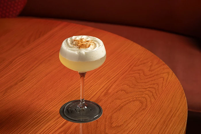 Pisco Sour del Restaurante NuBeL
