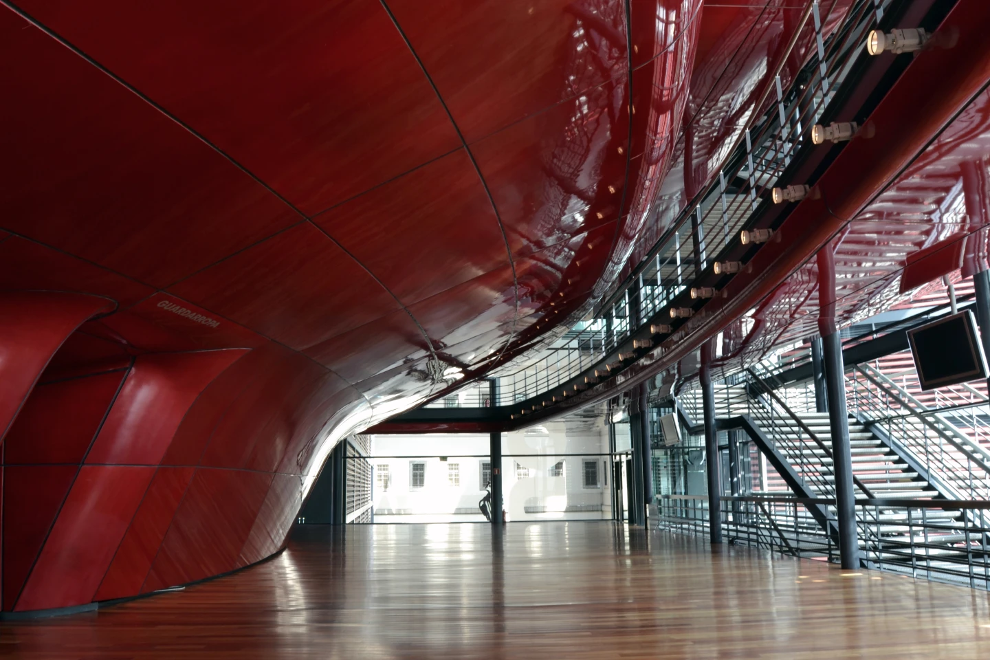 Vestíbulo del edificio Nouvel, Museo Reina Sofía