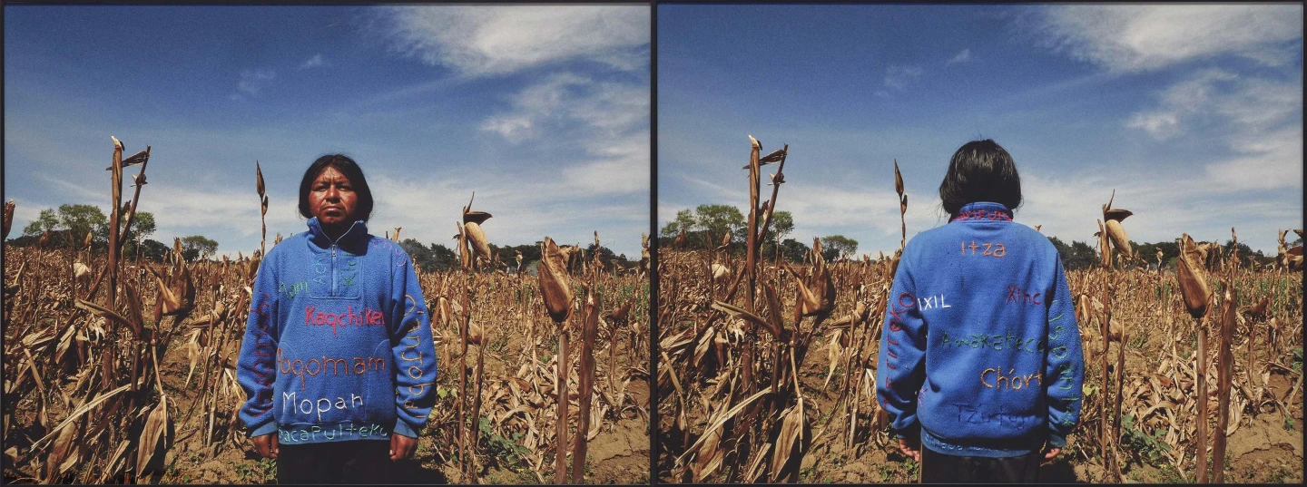 Edgar Calel, B'ATZ tejido constelación de saberes, 2015