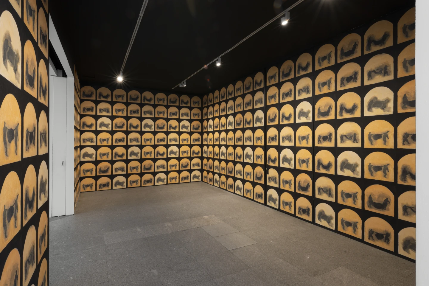 Beatriz González, A posteriori, 2022. Depósito indefinido de la Fundación Museo Reina Sofía, 2025. Fotografía: Roberto Ruiz. © Beatriz González, 2016 