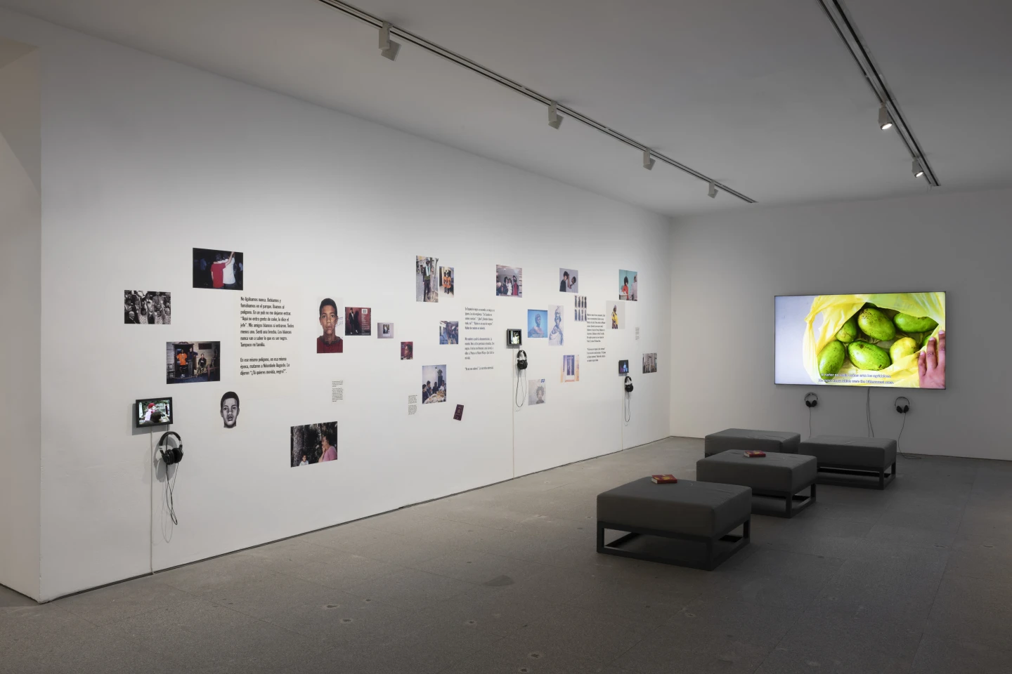 Vista de la Sala 20 «Lo Afro está en el centro». Fotografía: Roberto Ruiz