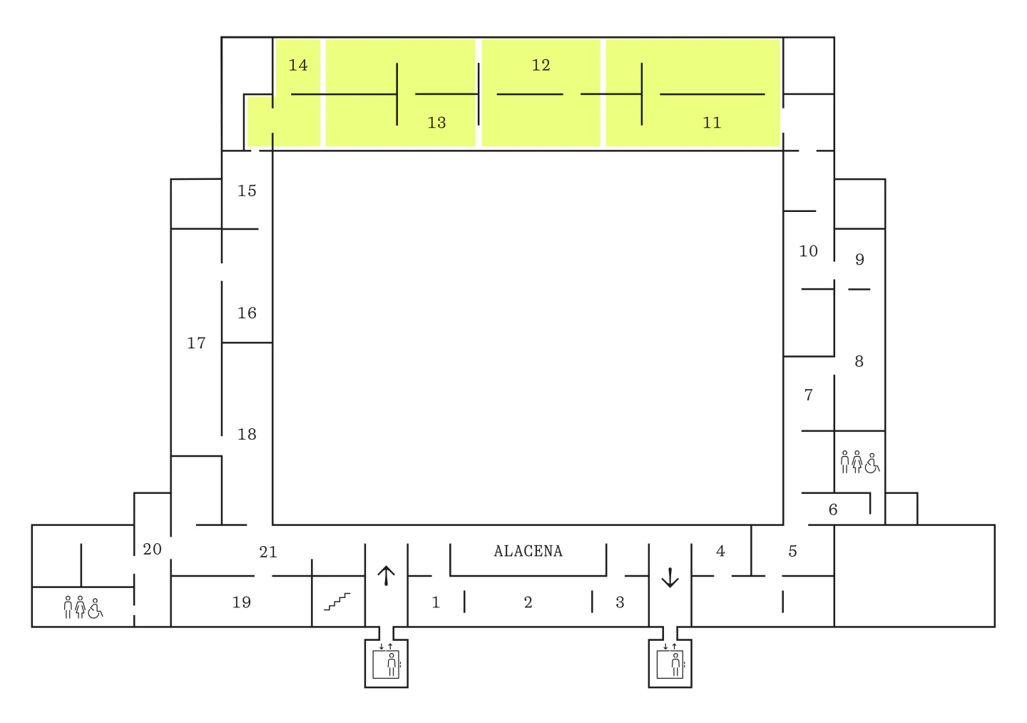 Colección Arte Contemporáneo: 1975 - Presente. Mapa del Itinerario II