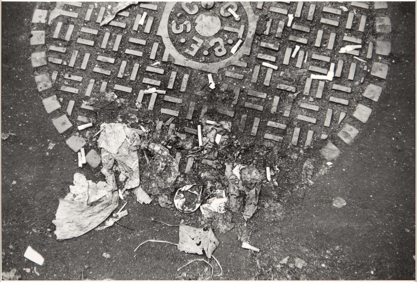 Walker Evans, Untitled (Trash Picture)