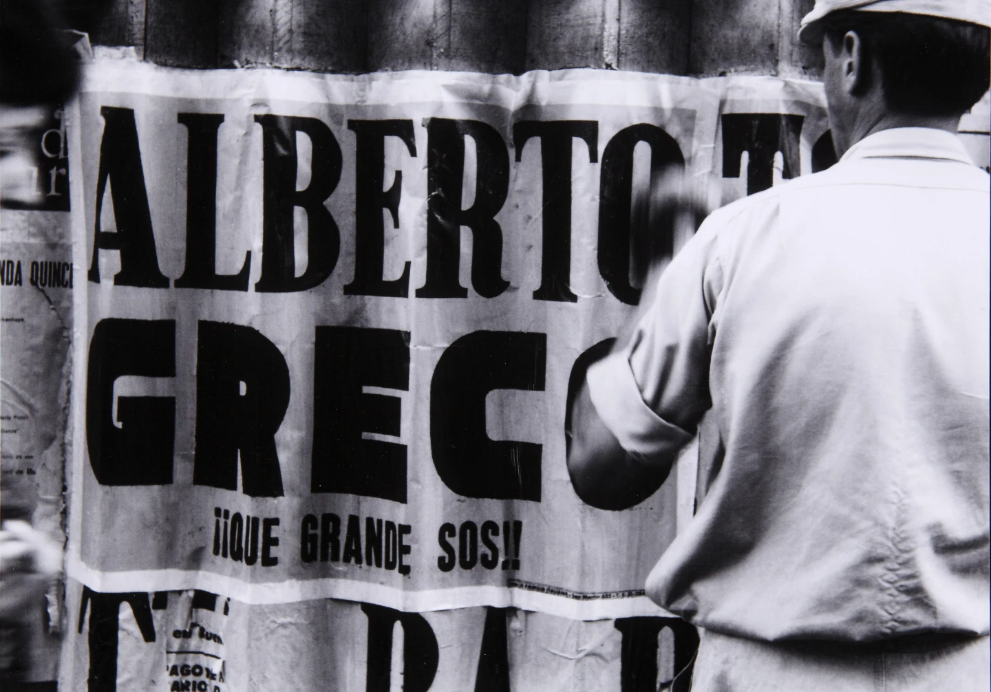 Alberto Greco, ¡¡Qué grande sos!! Buenos Aires 1916 Fotografía de Sameer Makarius