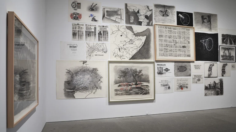 Vistas de la exposición William Kentridge. Basta y sobra