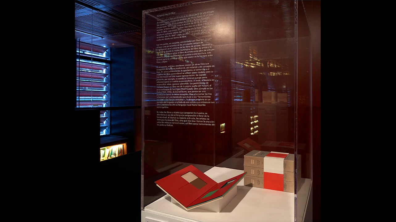 Vista de la exposición Tampoco soy un libro. Museo Nacional Centro de Arte Reina Sofía, 2016