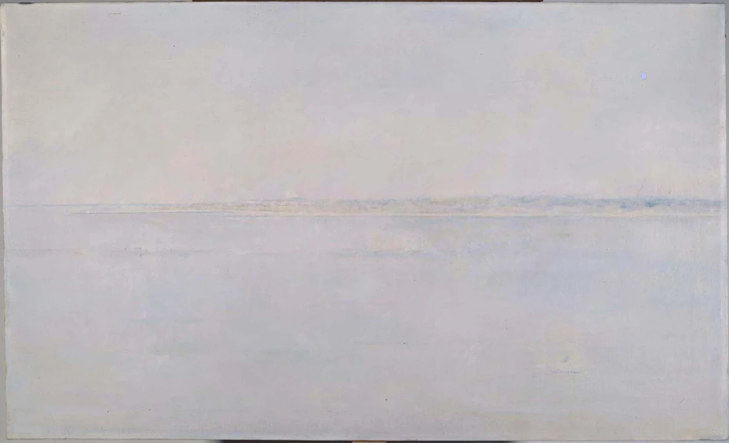 Carmen Laffon. Coto Doñana (El coto desde Sanlúcar), ca. 1977. Pintura. Colección Museo Nacional Centro de Arte Reina Sofía, Madrid