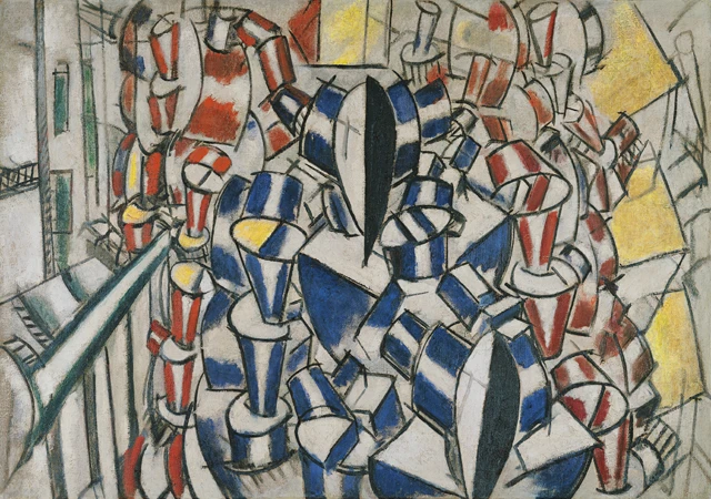 Fernand Léger. The Staircase (Second State), 1914. Oil on canvas. Museo Thyssen-Bornemisza, Madrid