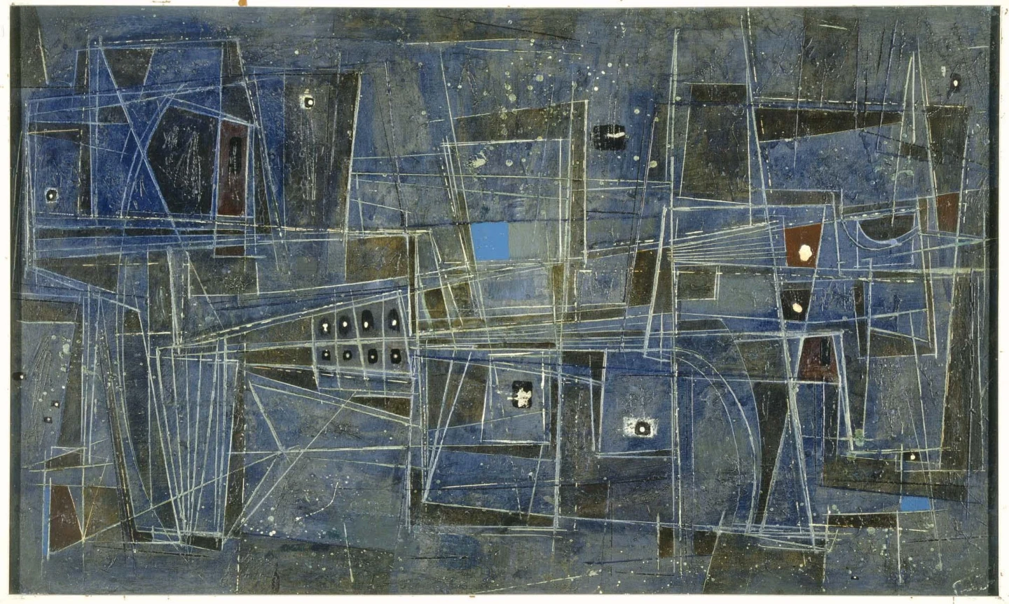 Luis Feito. Pintura, 1955. Pintura. Colección Museo Nacional Centro de Arte Reina Sofía, Madrid