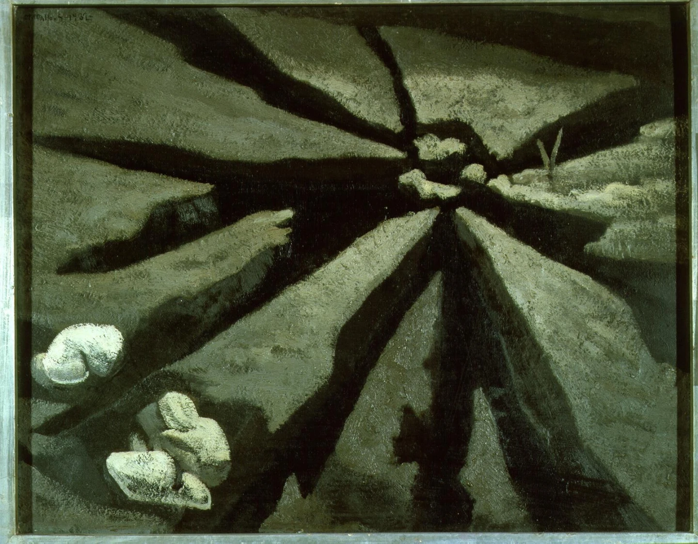 Maruja Mallo. Tierra y excrementos (Earth and Excrement), 1932. Painting. Museo Nacional Centro de Arte Reina Sofía Collection, Madrid