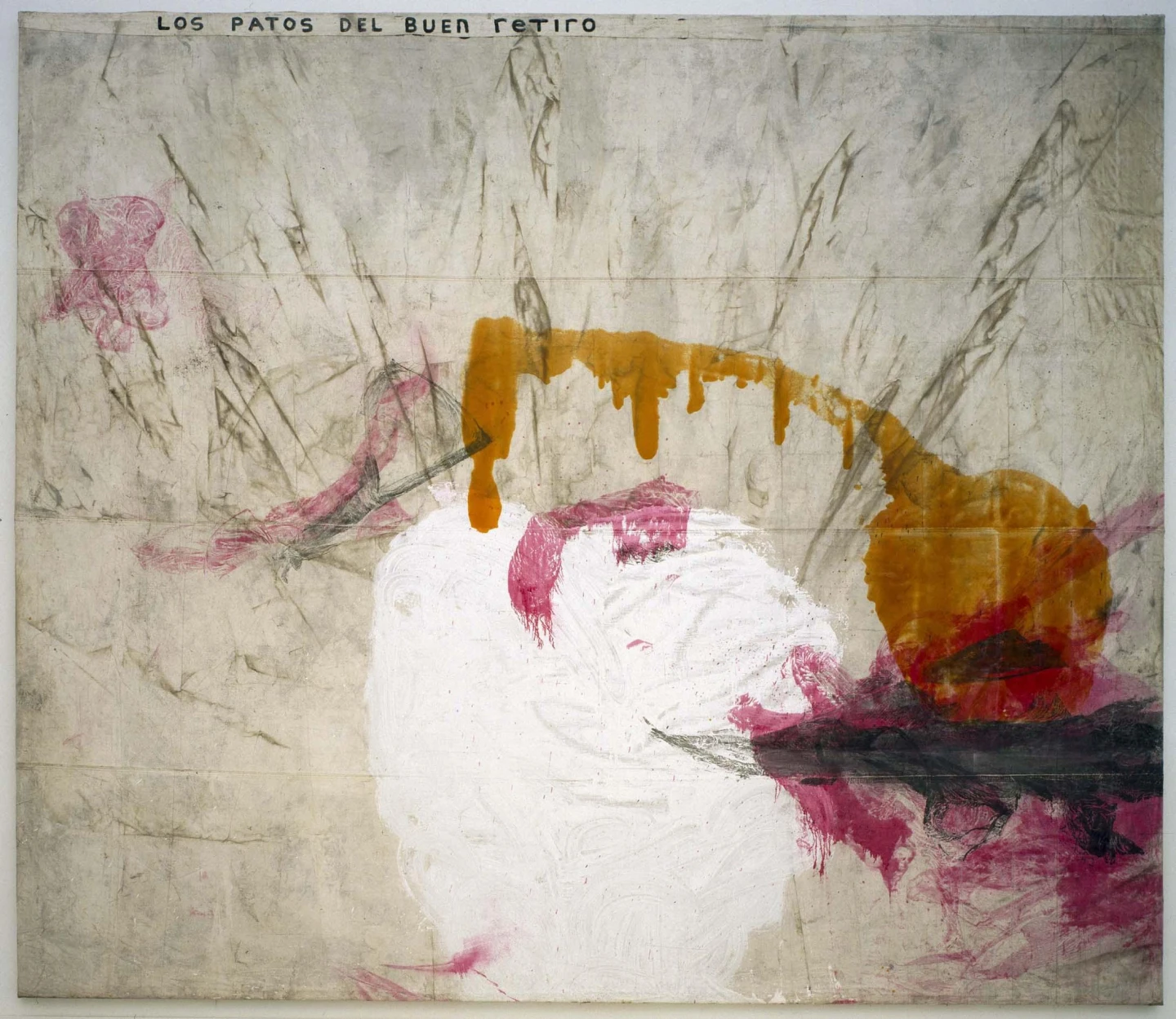Julian Schnabel. Al pueblo de España, 1991. Pintura. Colección Museo Nacional Centro de Arte Reina Sofía, Madrid