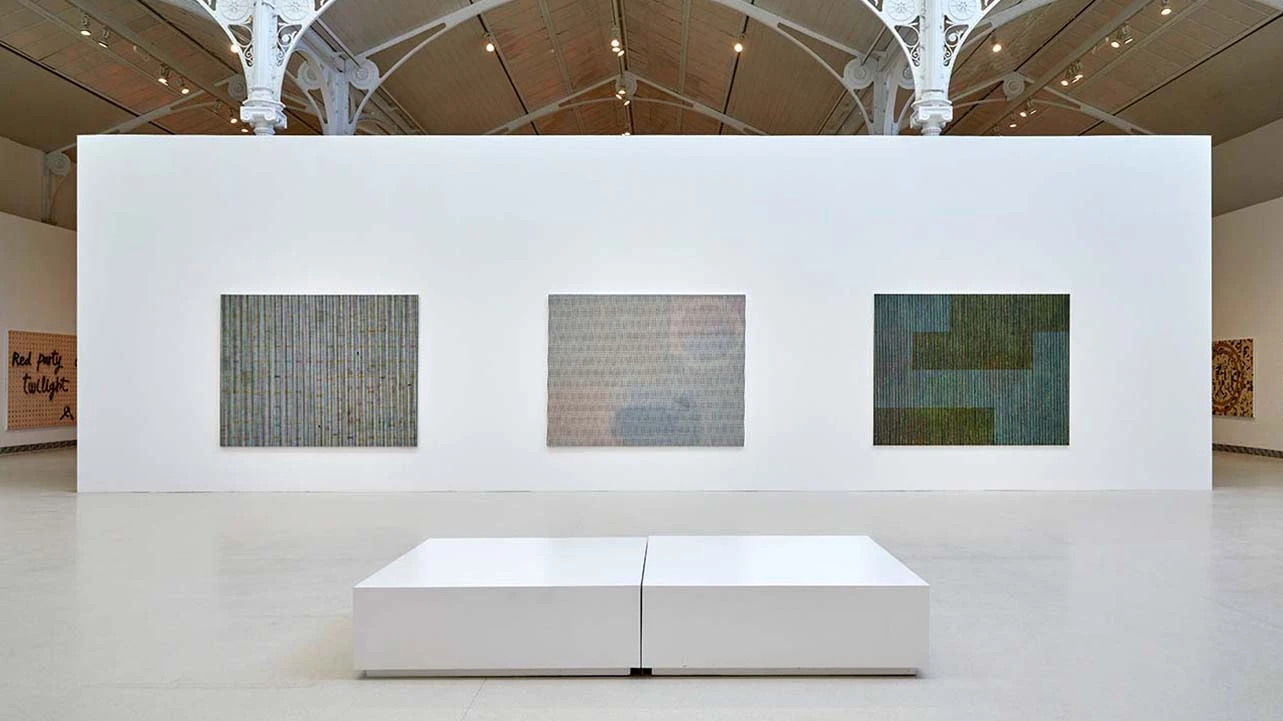 Vista de la exposición Néstor Sanmiguel Diest. La peripecia del autómata, 2022