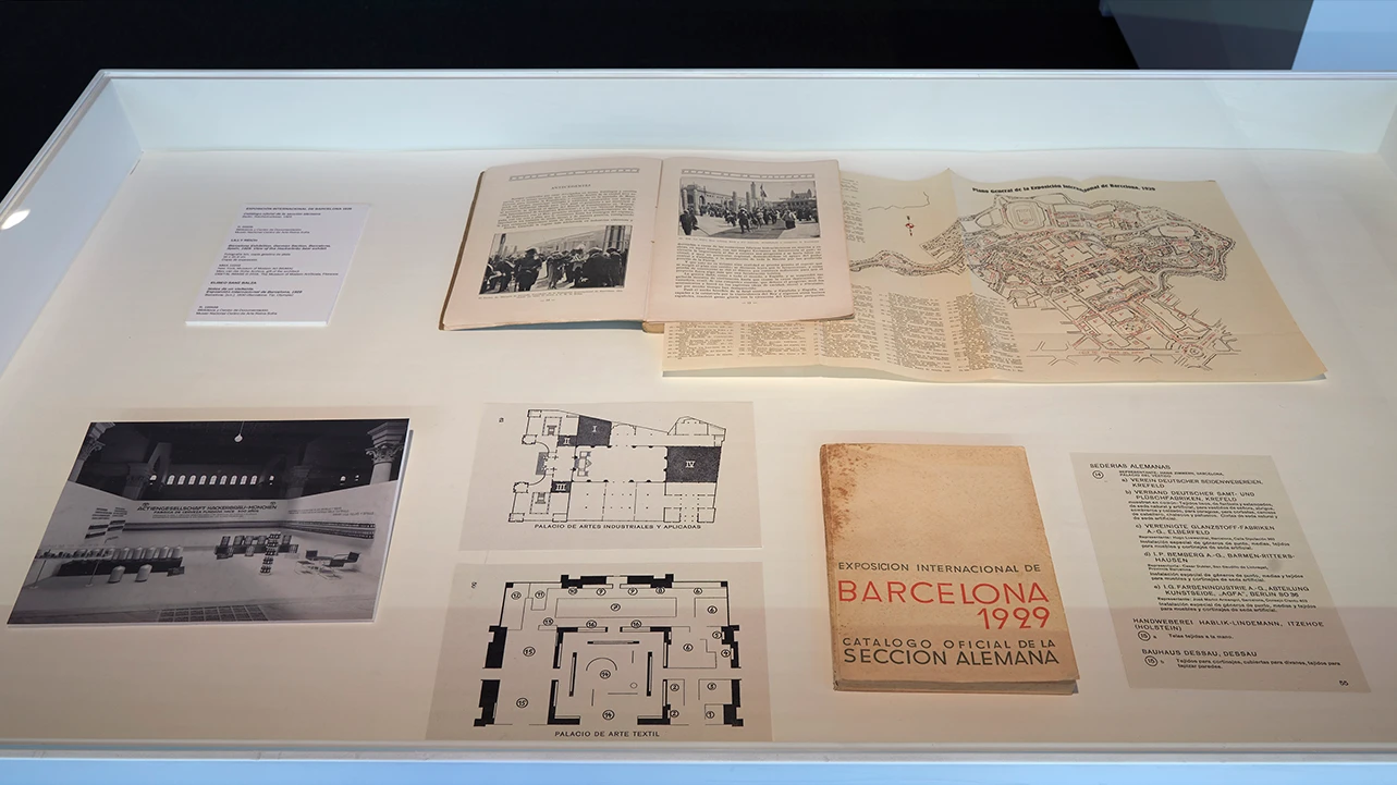 Vista de la exposición Modernidades extraviadas. Bauhaus y España. Museo Nacional Centro de Arte Reina Sofía, 2018