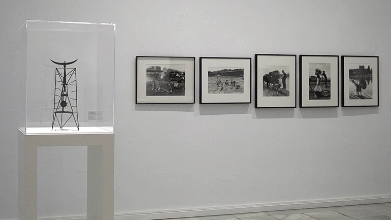 Vista de la exposición París pese a todo. Artistas extranjeros, 1944-1968, 2018