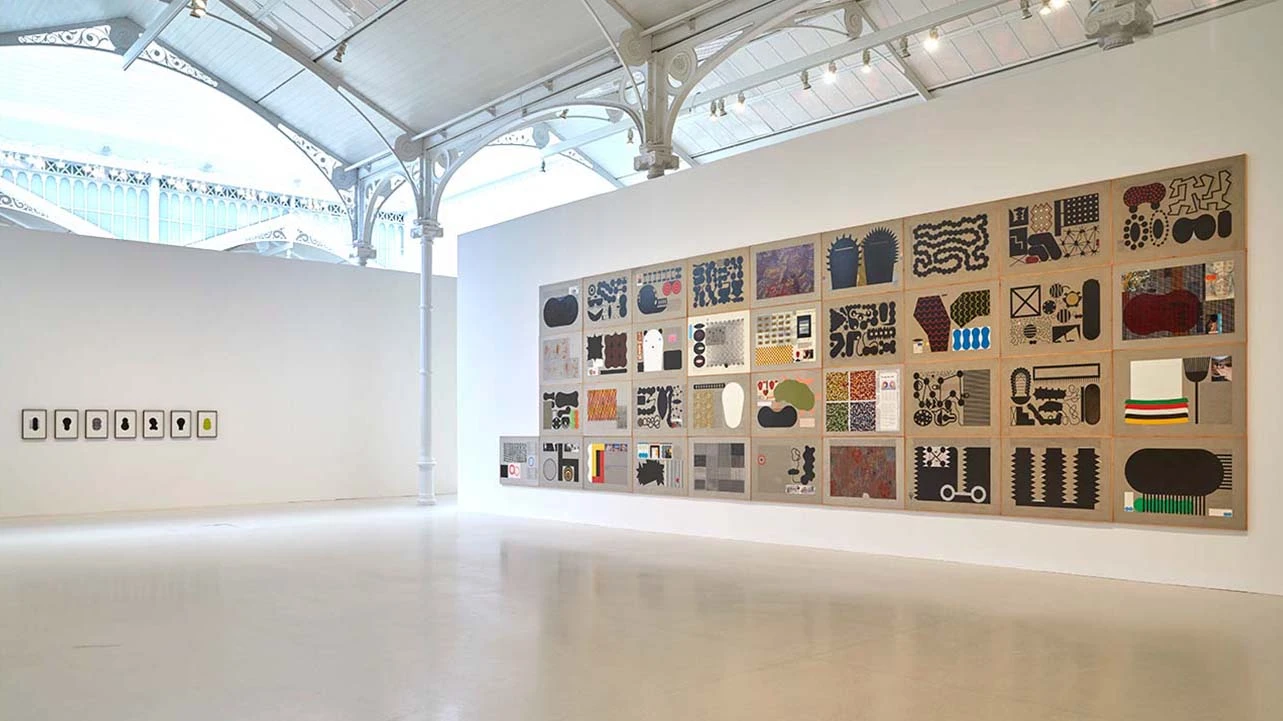 Vista de la exposición Néstor Sanmiguel Diest. La peripecia del autómata, 2022