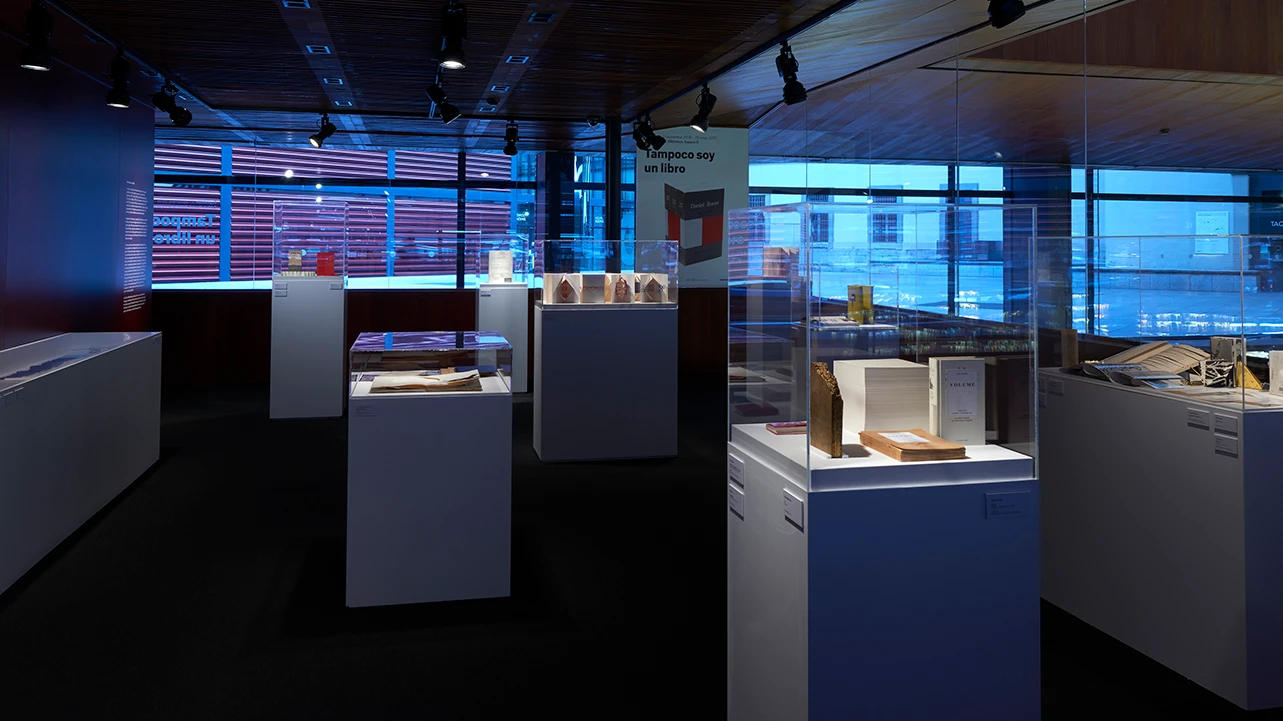 Vista de la exposición Tampoco soy un libro. Museo Nacional Centro de Arte Reina Sofía, 2016