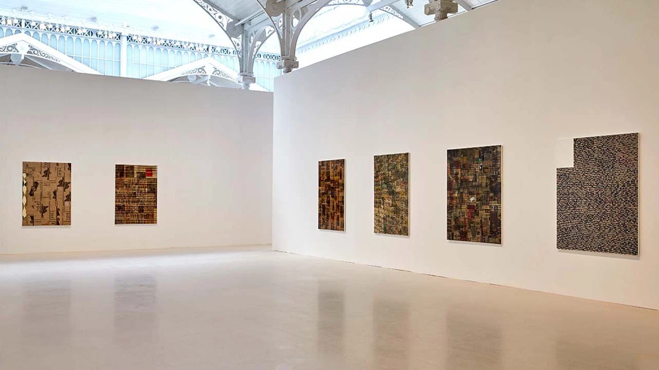 Vista de la exposición Néstor Sanmiguel Diest. La peripecia del autómata, 2022