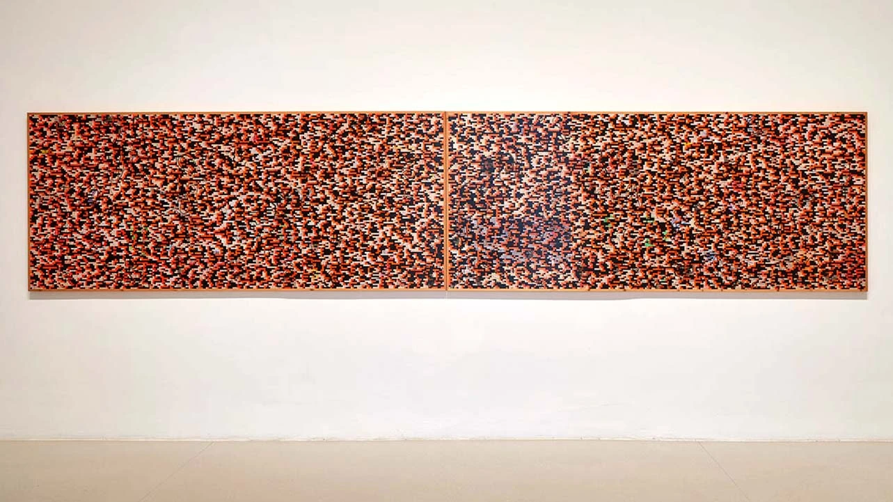 Vista de la exposición Néstor Sanmiguel Diest. La peripecia del autómata, 2022