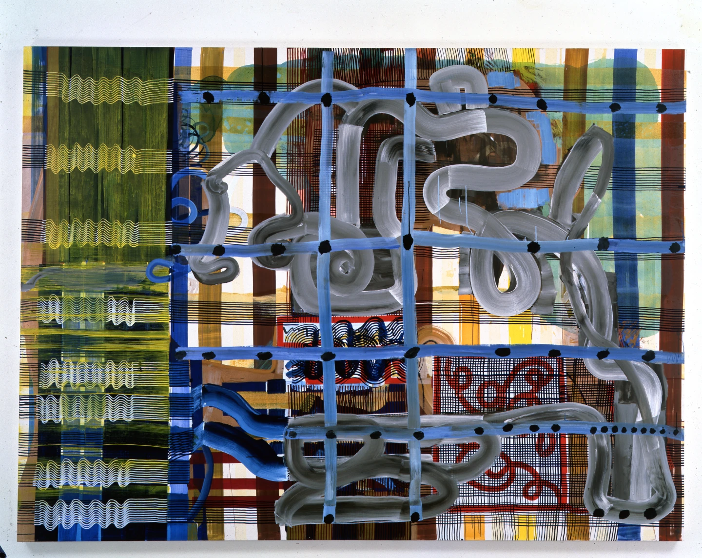Juan Uslé; Manthis, 1998-1999. Colección Museo Helga de Alvear, Cáceres 