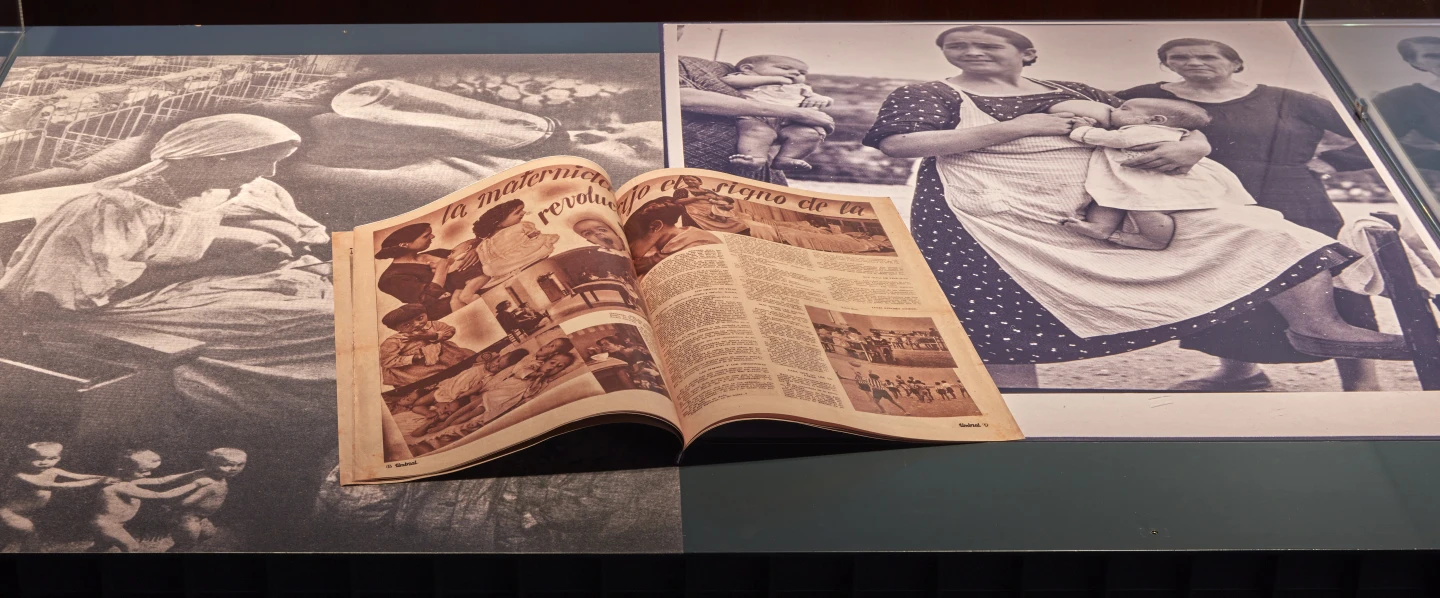 Vista de la exposición Ritmos. Imágenes de trabajo femenino. Museo Reina Sofía, 2025