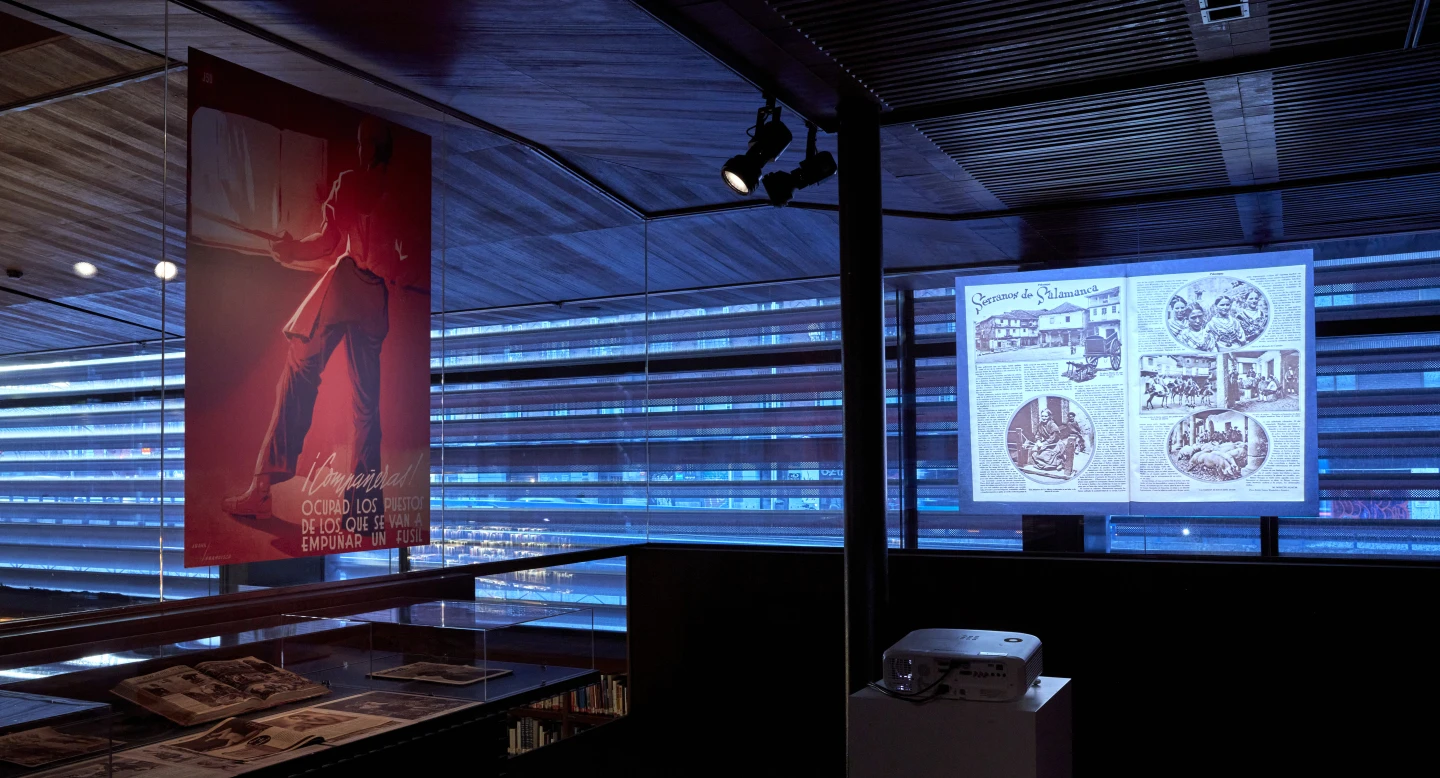 Vista de la exposición Ritmos. Imágenes de trabajo femenino. Museo Reina Sofía, 2025