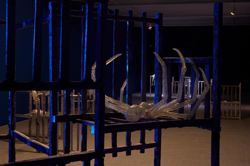 Vista de la exposición Naufus Ramírez-Figueroa. Espectros luminosos, 2025. Museo Reina Sofía