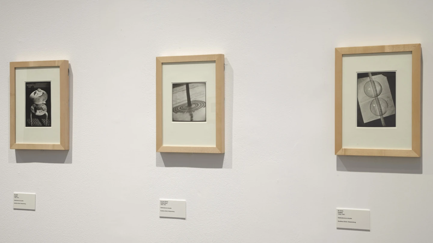 Vista de sala de la exposición Wols: el cosmos y la calle, 2014