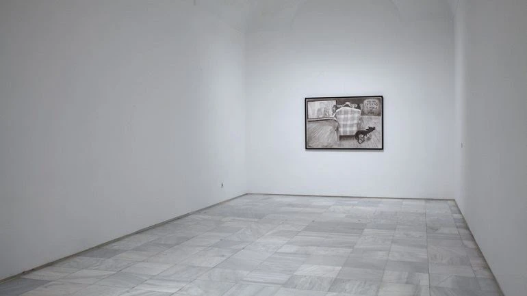 Vista de sala de la exposición. Juan Pérez Agirregoikoa. ¿Queréis un amo? ¡Lo tendréis!, 2012