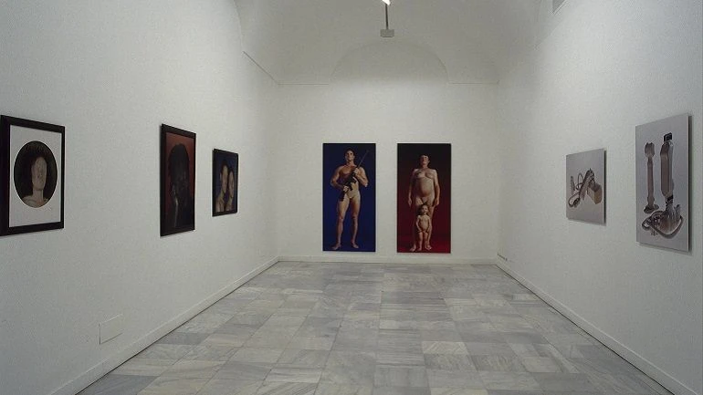 Vista de sala de la exposición. Aziz + Coucher. Quimeras e interiores, 1999