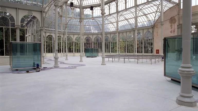 Vista de sala de la exposición. Per Barclay, 2003