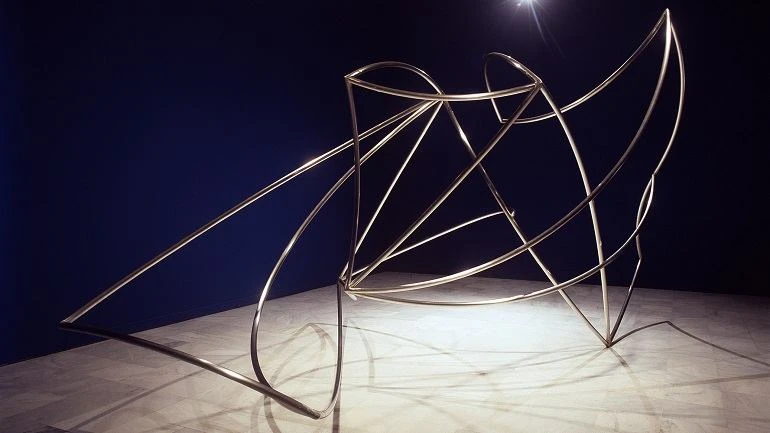 Vista de sala de la exposición Blanca Muñoz. El universo transparente, 2004