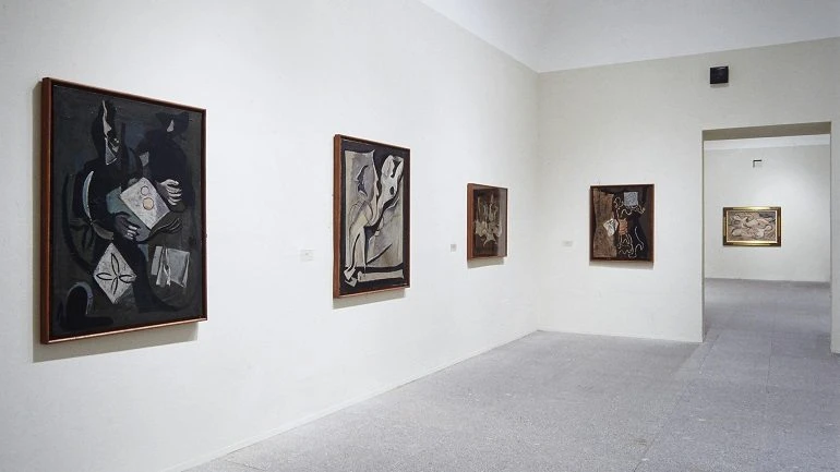Vista de sala de la exposición. Bores esencial. 1926-1971, 1999