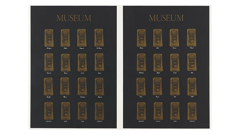 Marcel Broodthaers. Museum-Museum (Museo-Museo), 1972. The Museum of Modern Art, Nueva York. The Associates Fund, 1991 © The Estate of Marcel Broodthaers c/o SABAM Belgium – VEGAP 2016