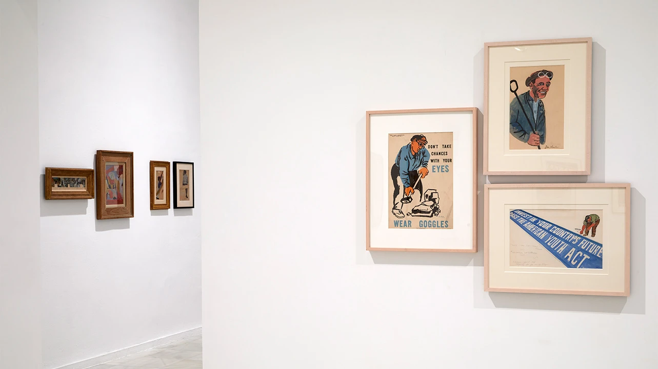 View of the exhibition Ben Shahn. On Nonconformity, Museo Reina Sofía, 2023