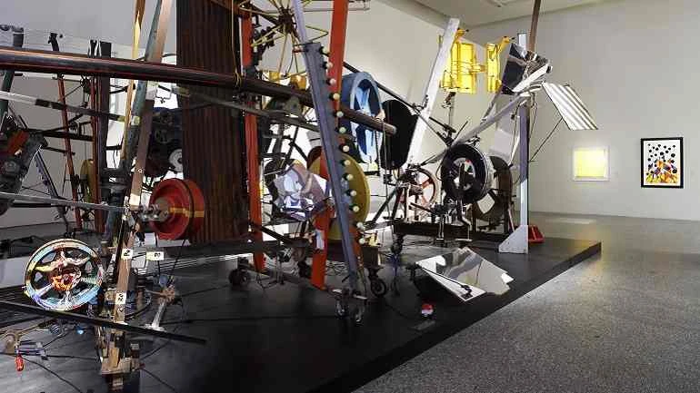 Vista de sala de la exposición. Lo[S] Cinético[S], 2007