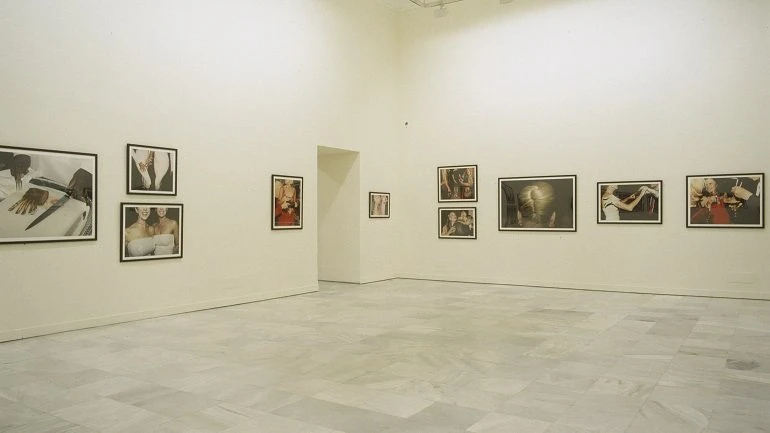 Vista de sala de la exposición. Jessica Craig-Martin. Los elementos del estilo, 2002