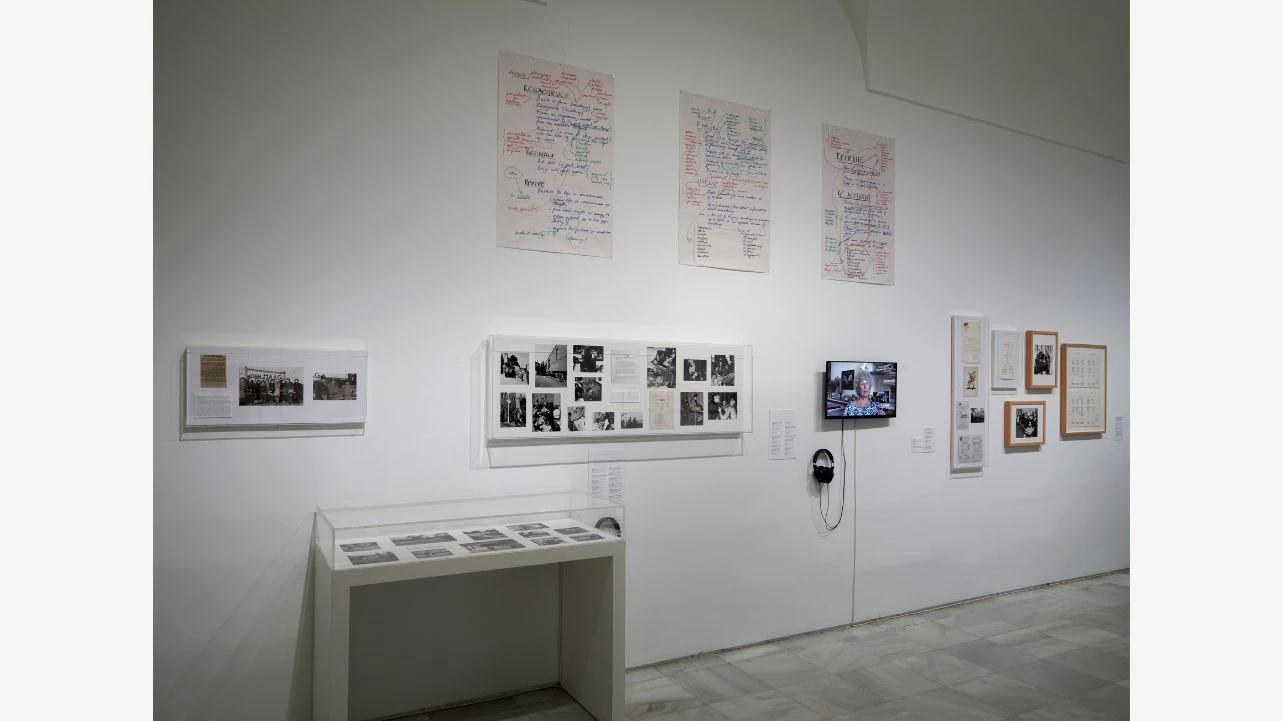 Vista de la exposición Olga de Soto. Reconstrucción de una danza macabra, 2024