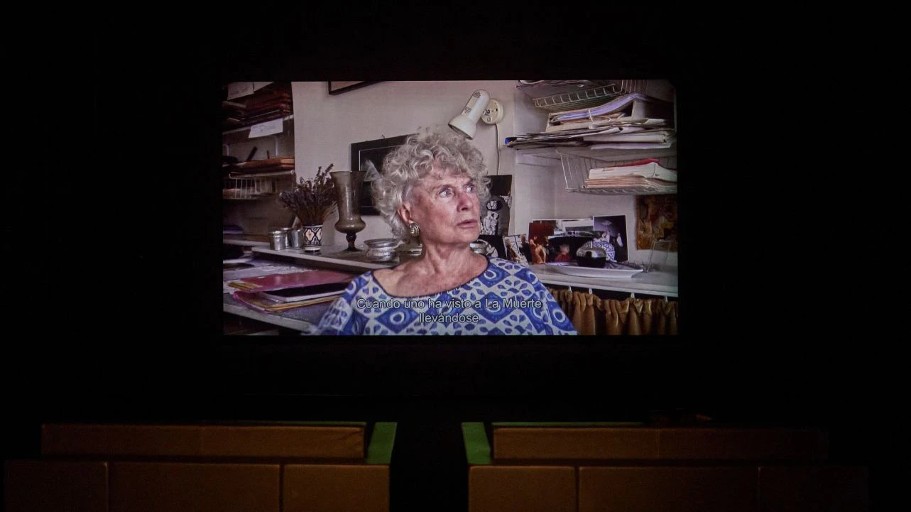 Vista de la exposición Olga de Soto. Reconstrucción de una danza macabra, 2024