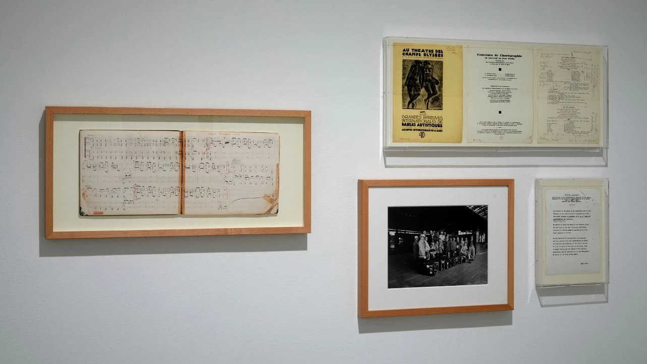 Vista de la exposición Olga de Soto. Reconstrucción de una danza macabra, 2024