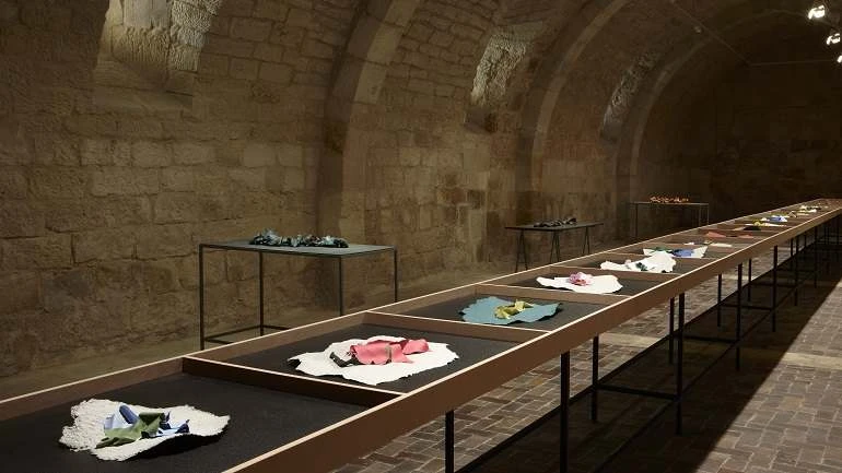 Vista de sala de la exposición. Lili Dujourie. La naturaleza es sabia, 2011