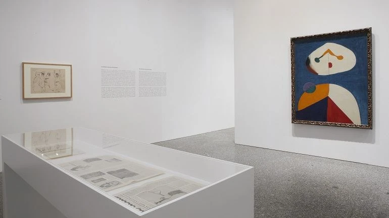 Vista de sala de la exposición. La invención del siglo XX. Carl Einstein y las vanguardias, 2008