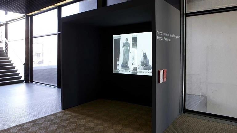 Vista de sala de la exposición. Patricia Esquivias. "Todo lo que no es ración, es agio", 2009