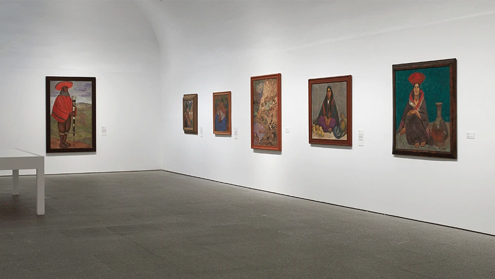 Vista de la exposición Redes de vanguardia. Amauta y América Latina, 1926-1930, 2019