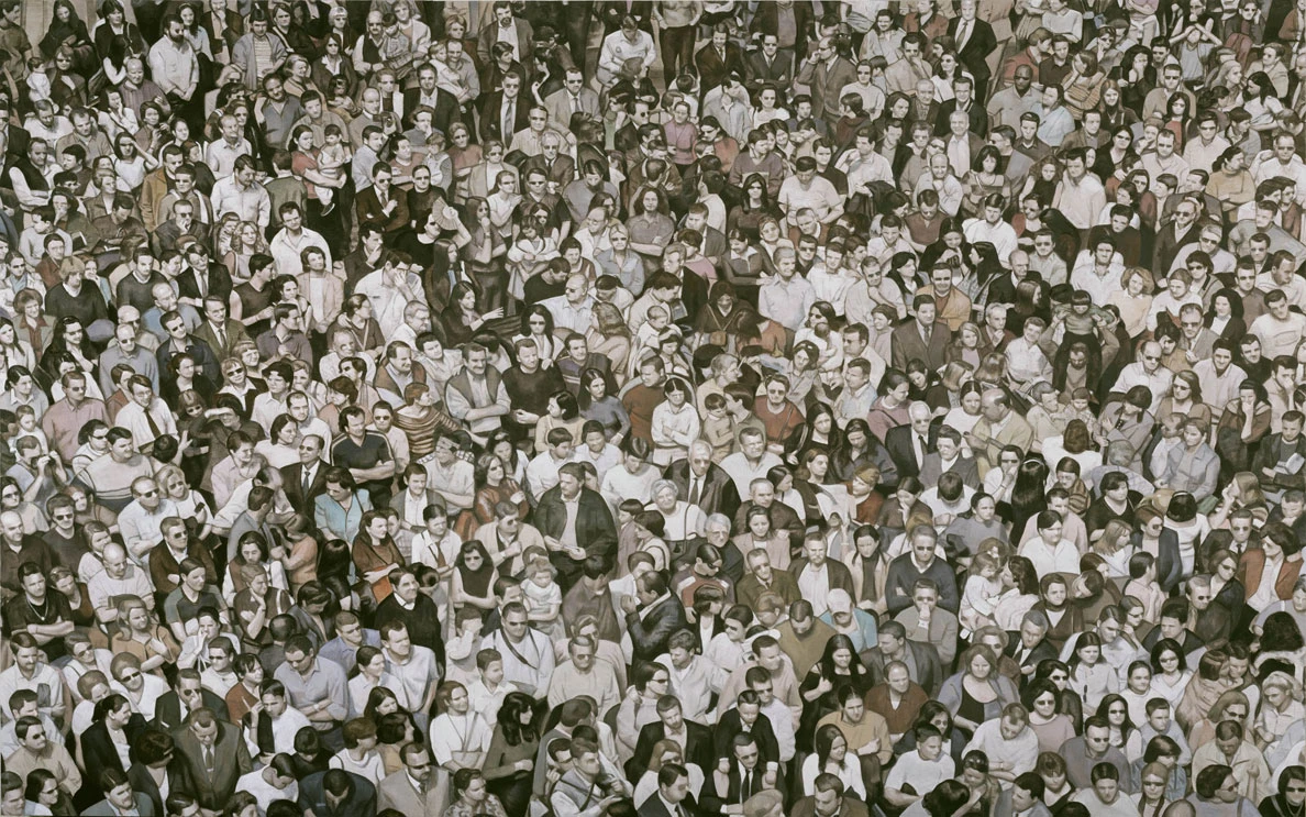 Curro González. El enjambre II, 2005. Pintura. Colección del artista