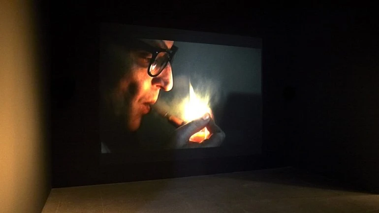 Vista de sala de la exposición. Perder la forma humana, 2012 