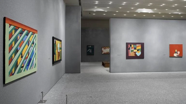 Vista de sala de la exposición. Howard Hodgkin, 2006