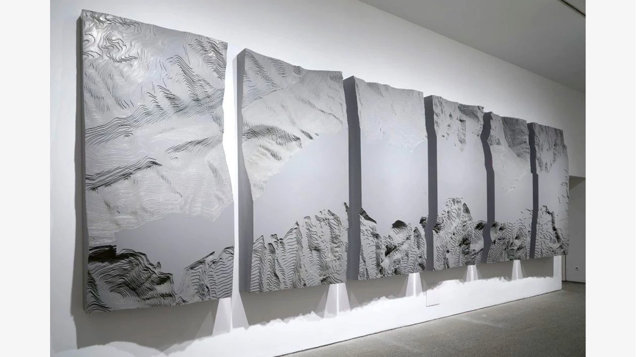 Vista de la exposición Ibon Aranberri. Vista parcial, 2023. Museo Reina Sofía