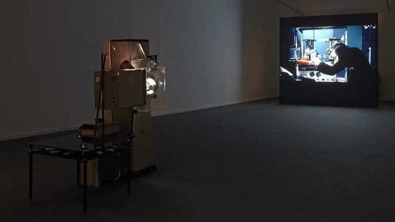 Vista de sala de la exposición. James Coleman, 2012