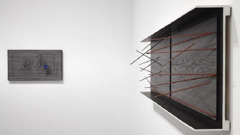 Vista de sala de la exposición. La invención concreta. Colección Patricia Phelps de Cisneros, 2013